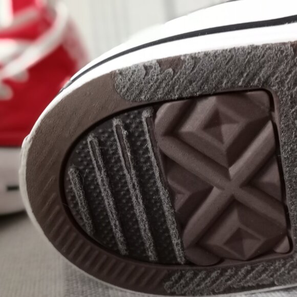 'CONVERSE ALL STAR' Chuck Taylor Red/White Size 13 EUC - Picture 14 of 15